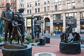 Boston Irish Famine Memorial